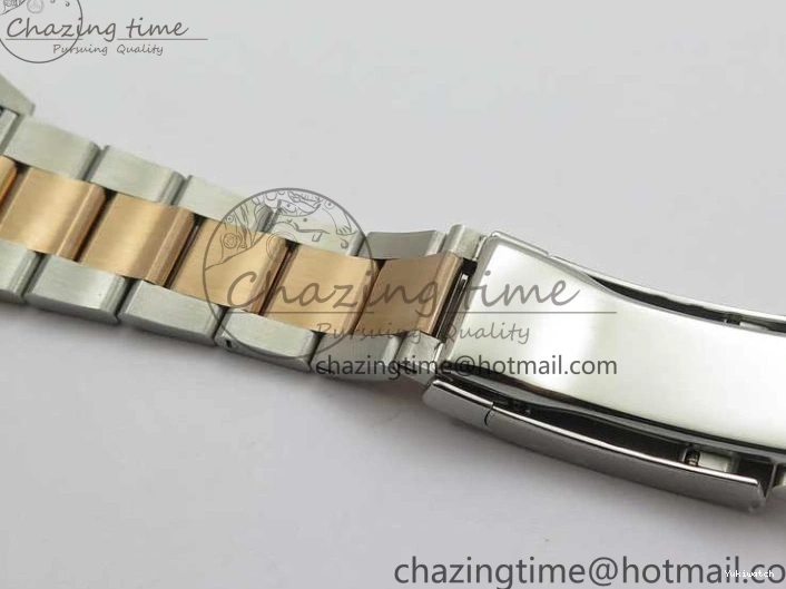 RG BP Best Dial Maker Edition 1:1 Gray Oyster on DateJust SS Roman Bracelet 126201 36 0224